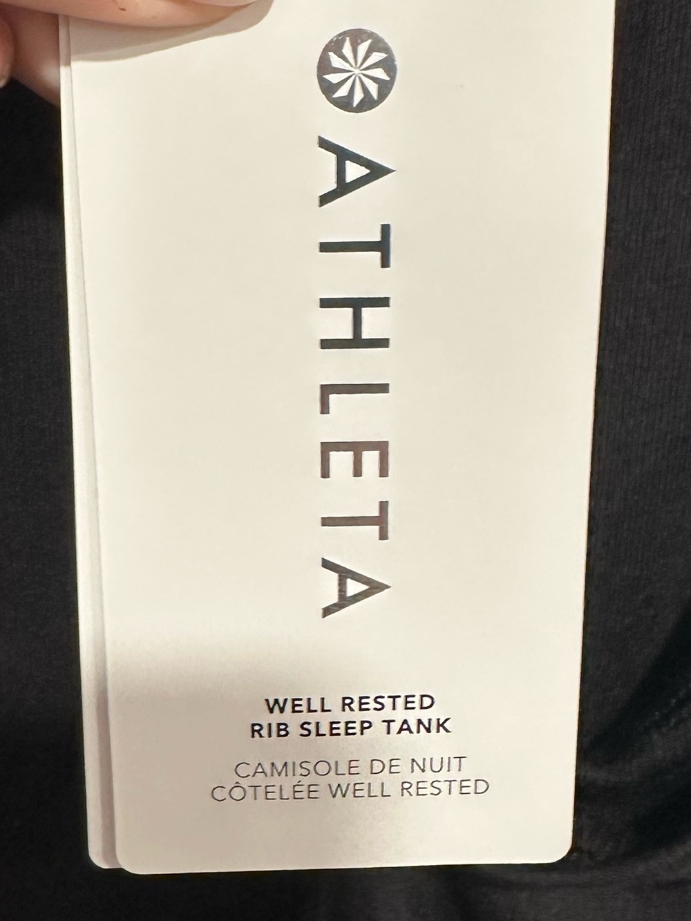NWT Athleta Well Rested Rib Sleep Tank Size 3X - Picture 5 of 9